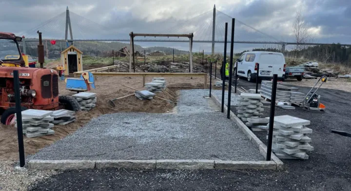 Pågående renoveringsprojekt i Uddevalla